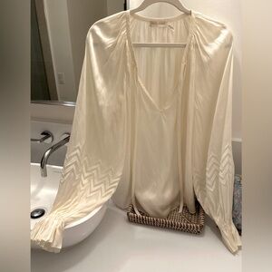 Ramy Brook poet blouse.